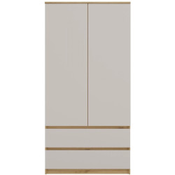 Dulap TopEshop Malwa SS-90 (Artisan Oak/Cashmere) Thumb