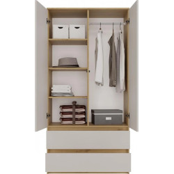 Dulap TopEshop Malwa SS-90 (Artisan Oak/Cashmere) Thumb