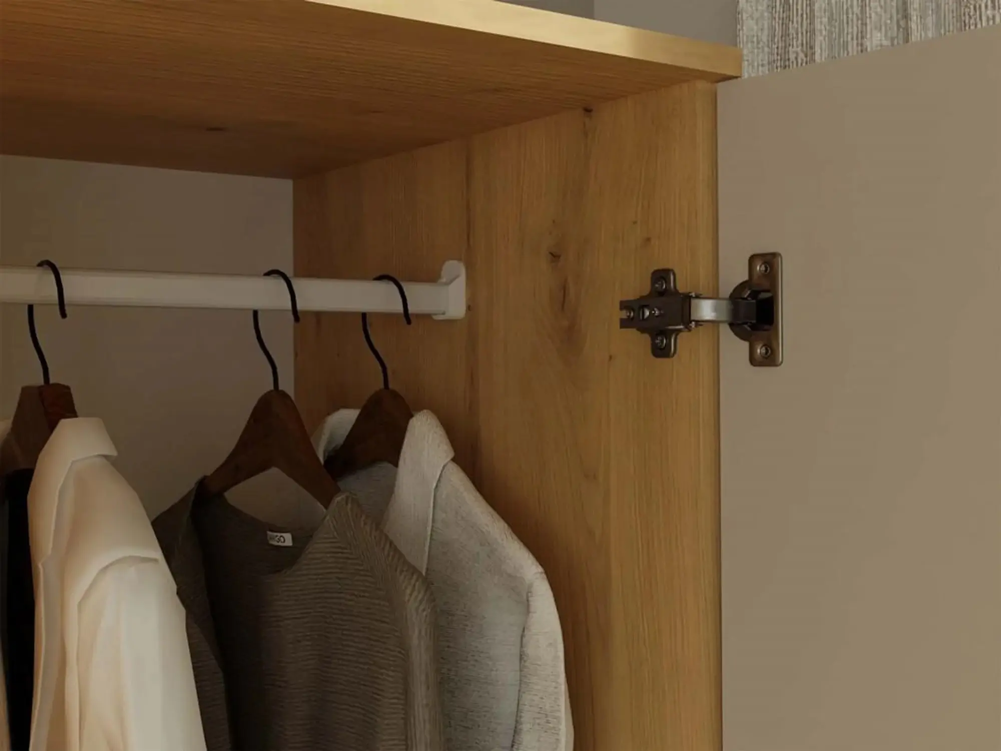 Dulap TopEshop Malwa SS-90 (Artisan Oak/Cashmere) - 6