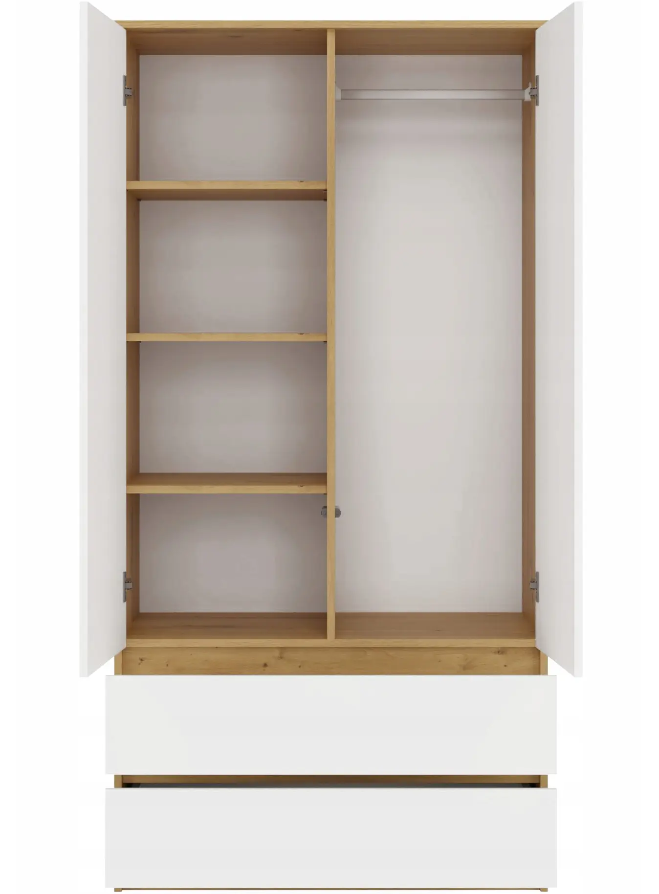 Dulap TopEshop Malwa SS-90 (Artisan Oak/White)