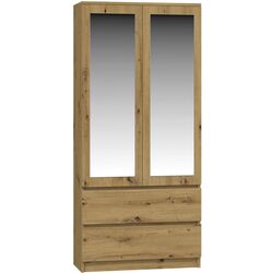 Dulap TopEshop Malwa SS-90 cu oglinda (Artisan Oak)