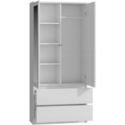 Dulap TopEshop Malwa SS-90 cu oglinda (White Matt) Thumb