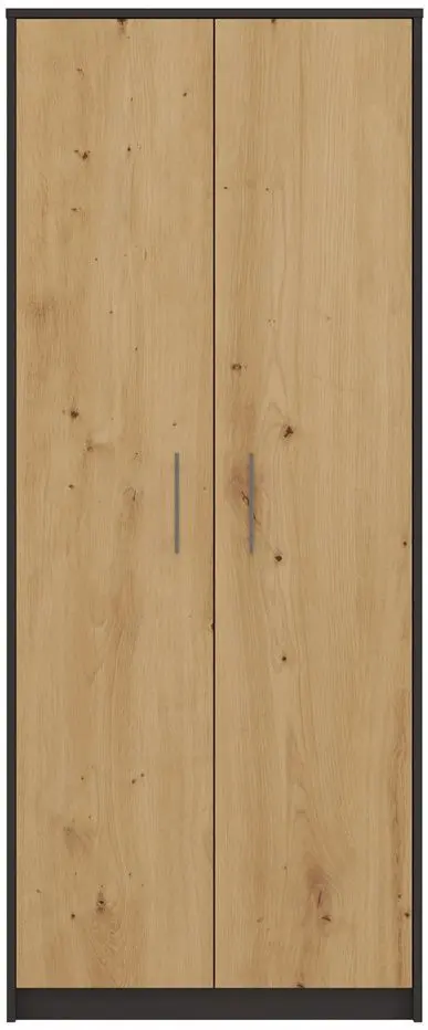 Шкаф TopEshop Oliv 2D (Anthracite/Artisan Oak)