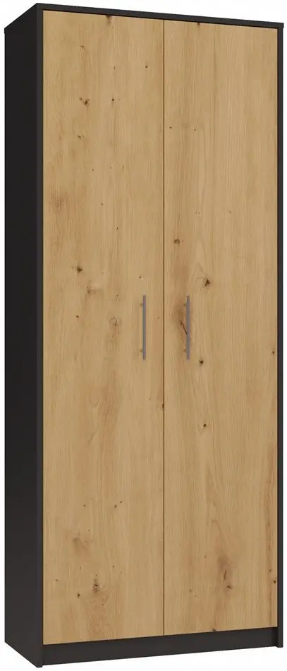 Шкаф TopEshop Oliv 2D (Anthracite/Artisan Oak)