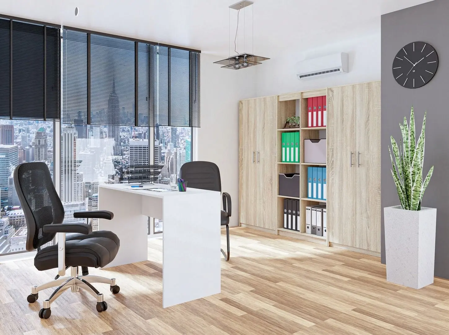 Шкаф TopEshop Oliv 2D (Sonoma Oak)