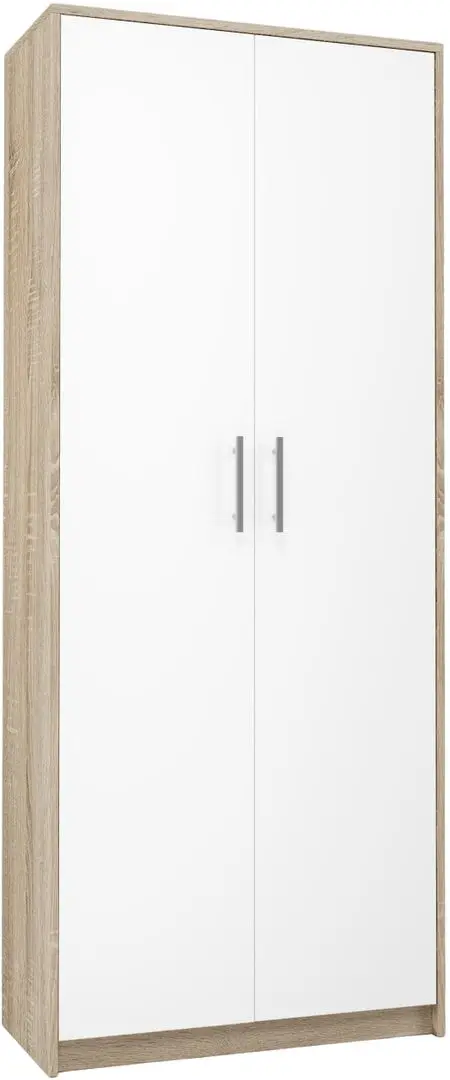 Шкаф TopEshop Oliv 2D (White Matt/Sonoma Oak)
