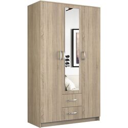 Dulap TopEshop Romana 120 cu oglinda (Sonoma Oak)