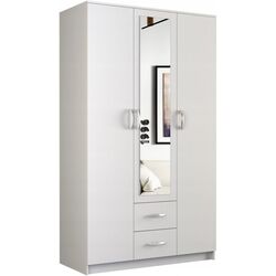 Шкаф TopEshop Romana 120 с зеркалом (White)