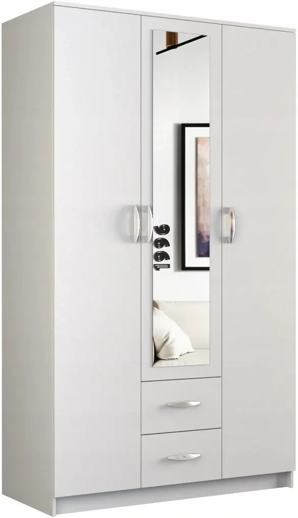 Dulap TopEshop Romana 120 cu oglinda (White)