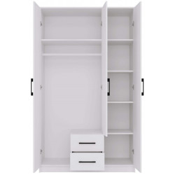 Шкаф TopEshop Romana 120x205 (White) Thumb