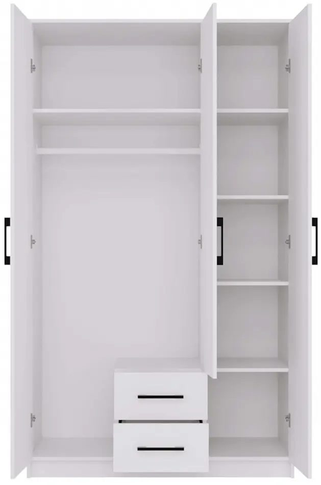 Шкаф TopEshop Romana 120x205 (White) - 4