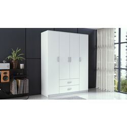 Шкаф TopEshop Romana 160 (White) Thumb