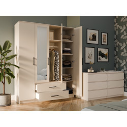 Dulap TopEshop Romana 160x205 cu oglinda (Cashmere) Thumb