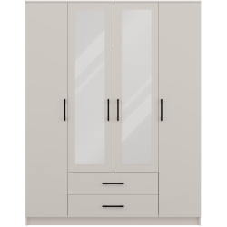 Dulap TopEshop Romana 160x205 cu oglinda (Cashmere) Thumb