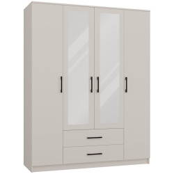 Dulap TopEshop Romana 160x205 cu oglinda (Cashmere) Thumb