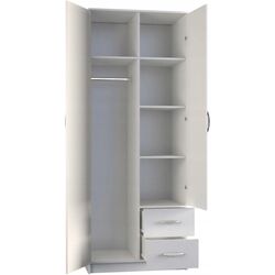 Dulap TopEshop Romana 80 cu oglinda (White) Thumb