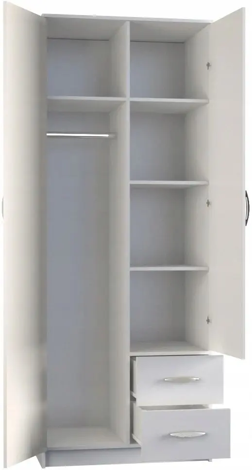 Dulap TopEshop Romana 80 cu oglinda (White)