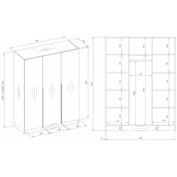 Dulap TopEshop Senso 3D (Cashmere) Thumb
