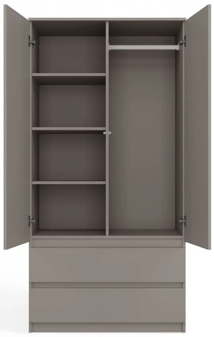 Шкаф TopEshop SS-90 (Gray Clay)