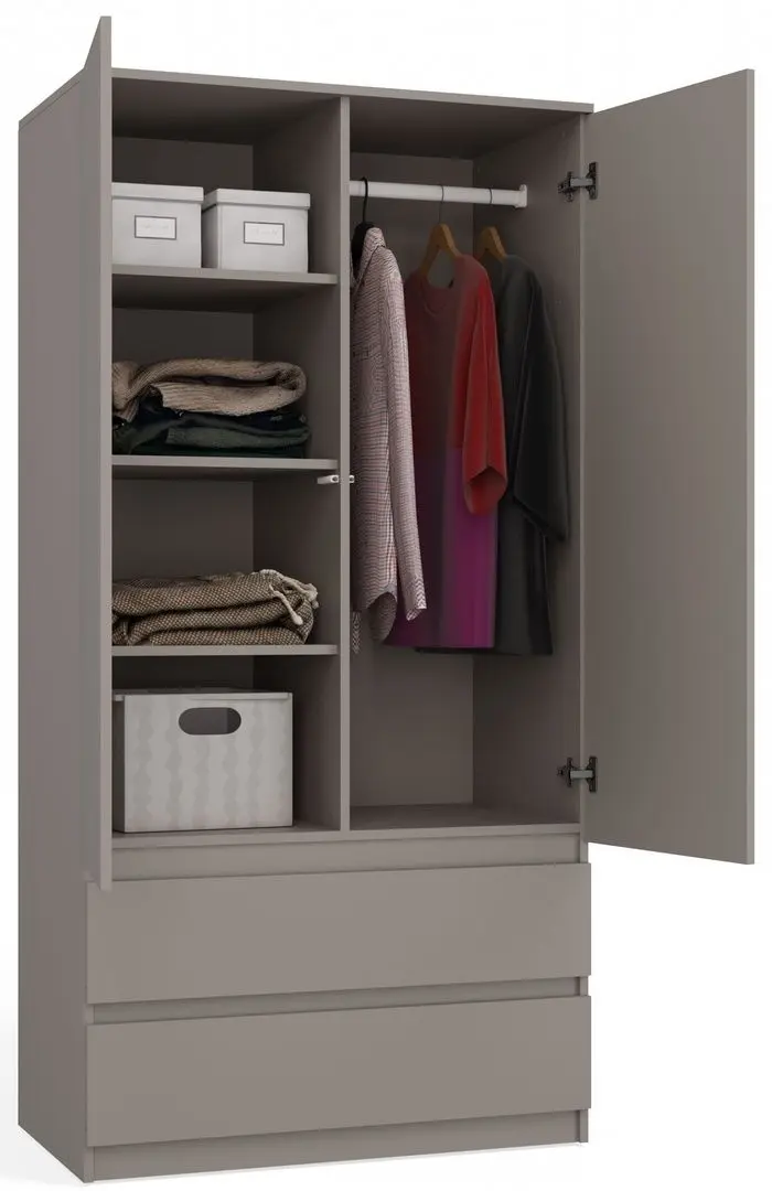 Шкаф TopEshop SS-90 (Gray Clay)