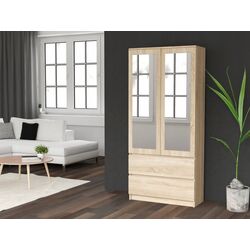 Dulap TopEshop Malwa SS-90 cu oglinda (Sonoma Oak) Thumb