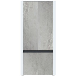 Dulap Yasen Bodena 4D (Nymphaea Alba/Oxide Light/Black) Thumb