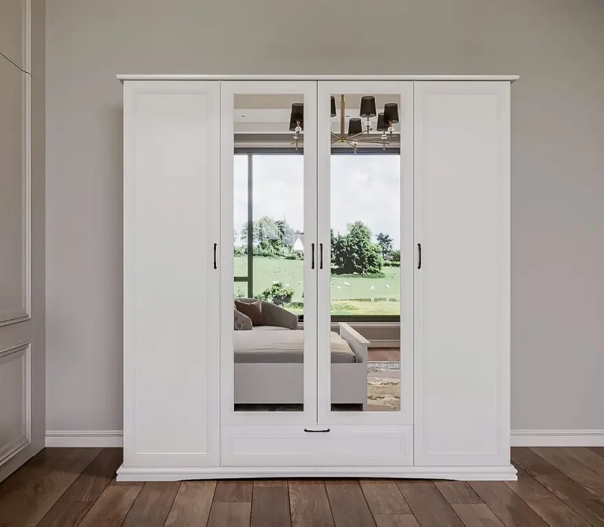 Dulap Yasen Sardiniya 4U1S (White)