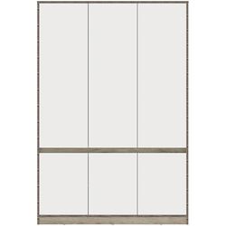 Dulap Yasen Venera 3U (Craft Gray Oak/White)