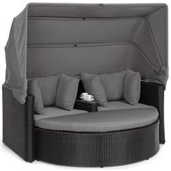Садовый диван Blumfeldt Heartland (Grey/Black)