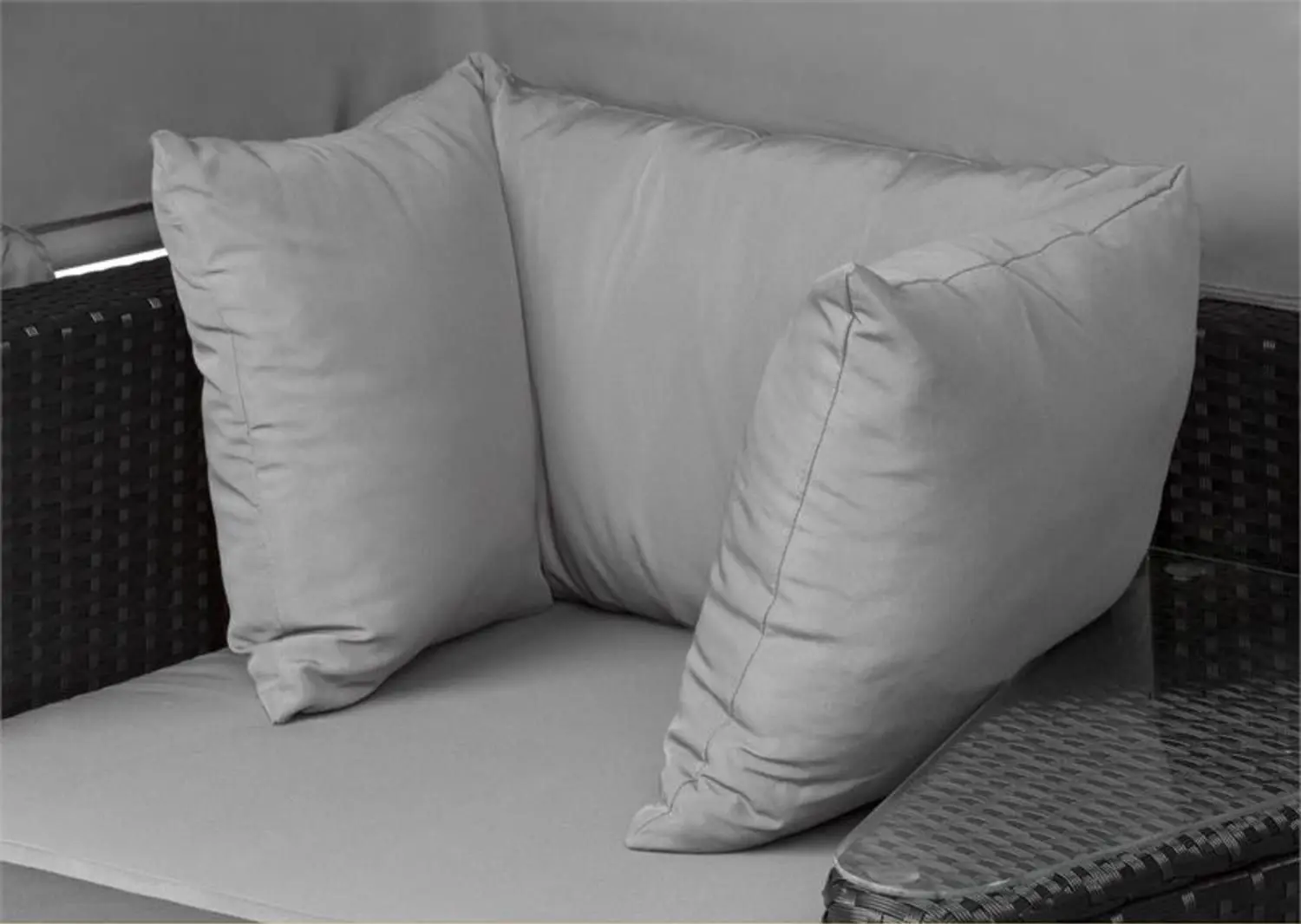 Садовый диван Blumfeldt Heartland (Grey/Black) - 4