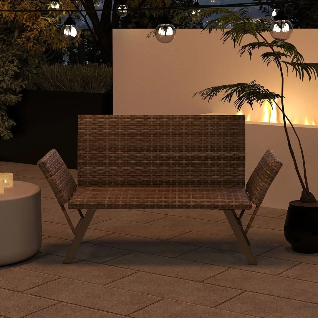 Садовый диван Costway NP12098GR (Grey Melange)