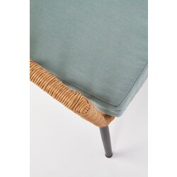 Садовый диван Halmar Gardena 2S (Natural/Black/Gray) Thumb