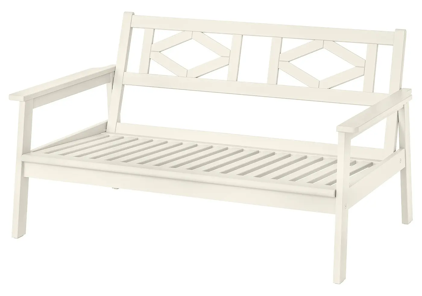 Садовый диван Ikea Bondholmen/Froson/Duvholmen 2-местный (Белый/Бежевый) - 2