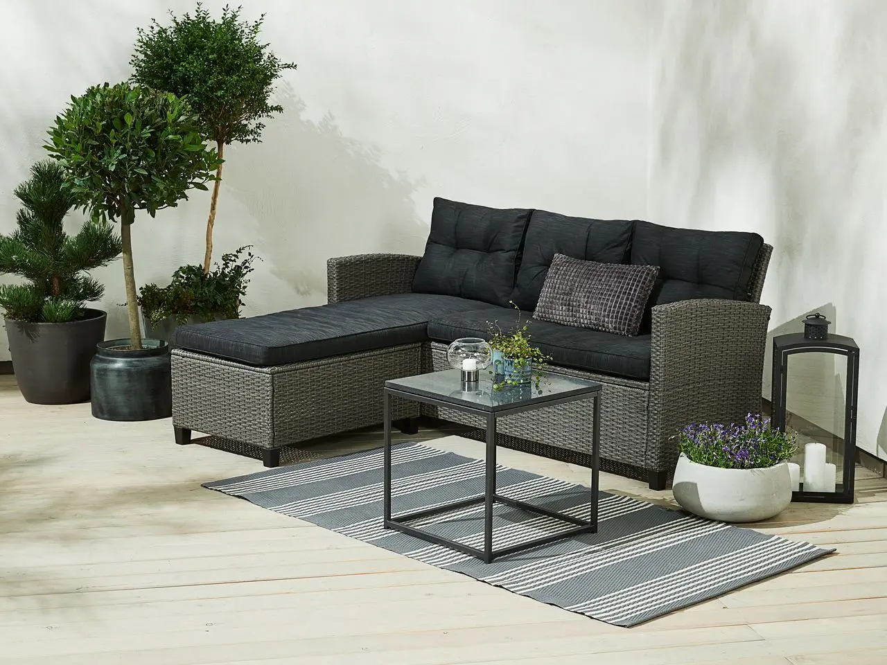 Canapea de gradina Jysk Mora (Grey) - 4