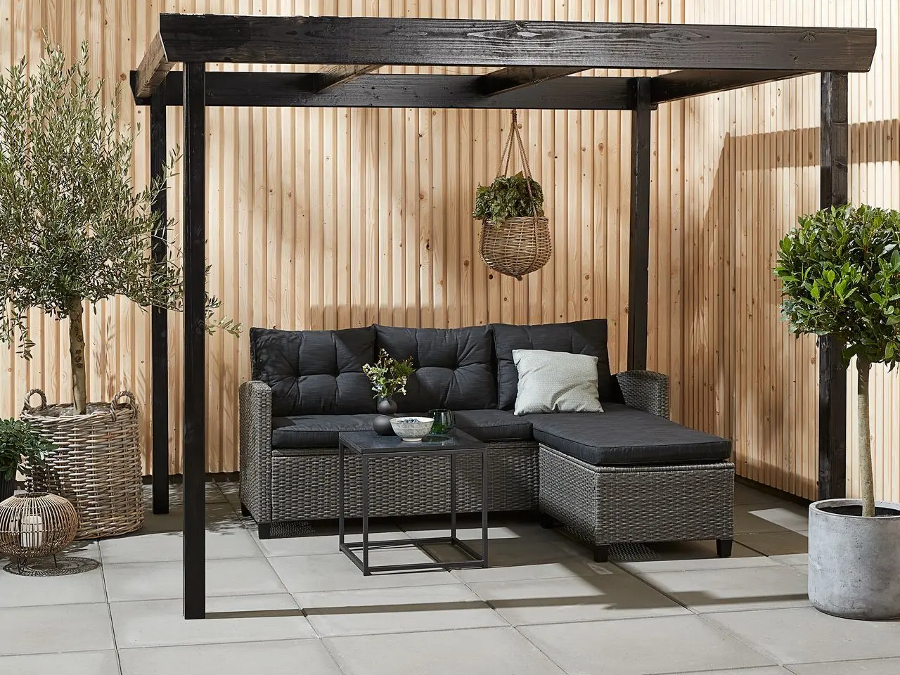 Canapea de gradina Jysk Mora (Grey) - 5