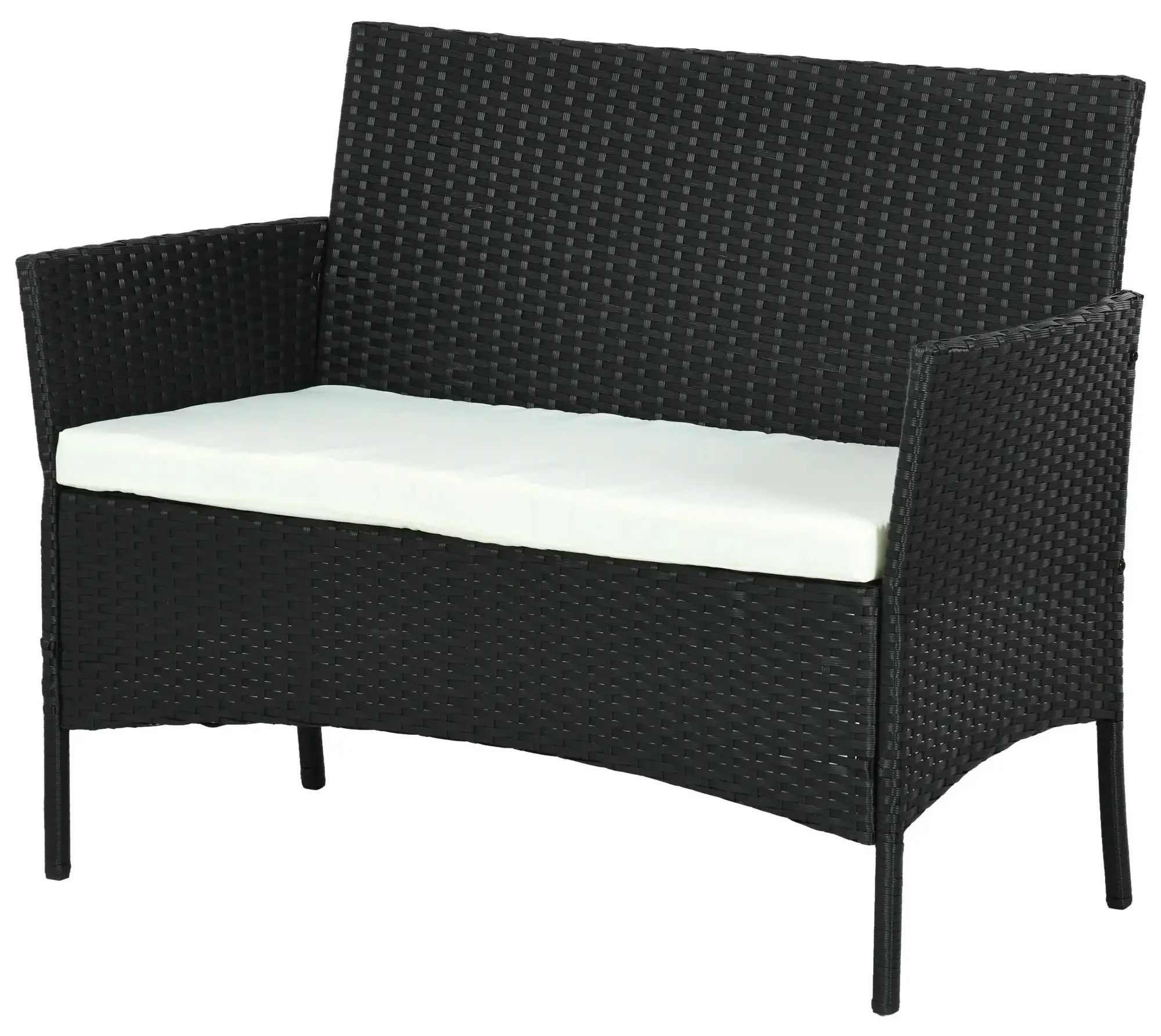 Canapea de gradina Outsunny 860-307V00BK (Black) - 3
