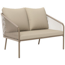 Canapea de gradina Outsunny 860-398V00BG (Beige) Thumb