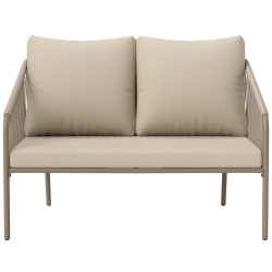 Canapea de gradina Outsunny 860-398V00BG (Beige) Thumb