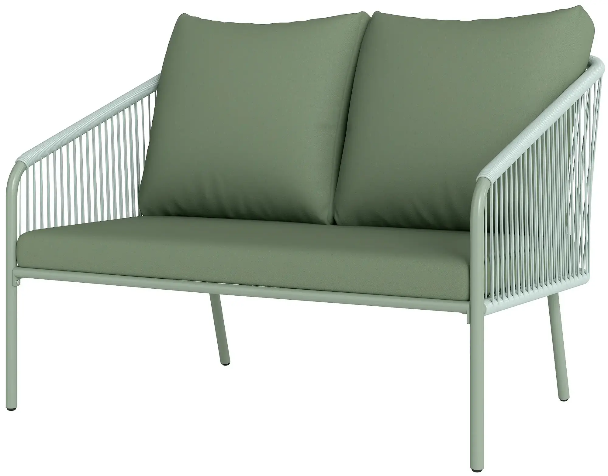 Садовый диван Outsunny 860-398V00GN (Green) - 3