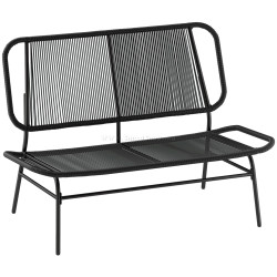 Canapea de gradina Outsunny 860-431V00BK (Black)
