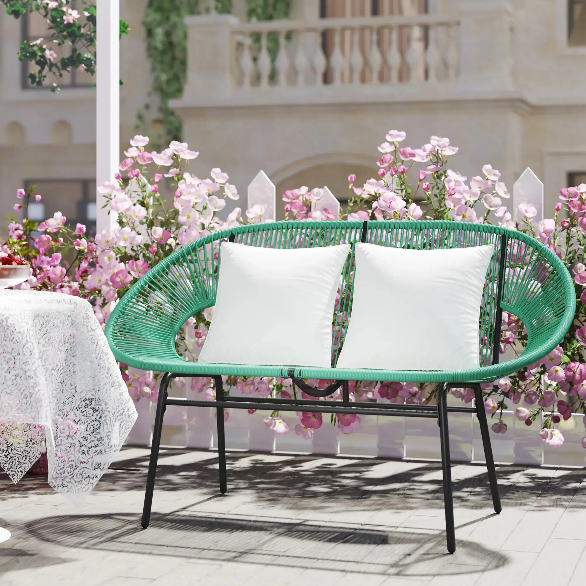 Садовый диван Outsunny 867-177V00DG (Dark Green) - 5