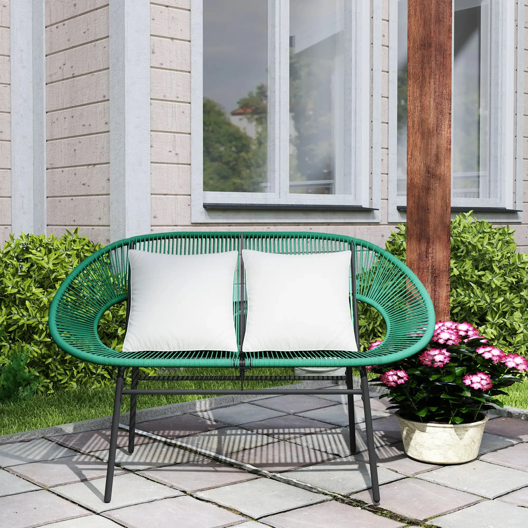 Садовый диван Outsunny 867-177V00DG (Dark Green) - 6