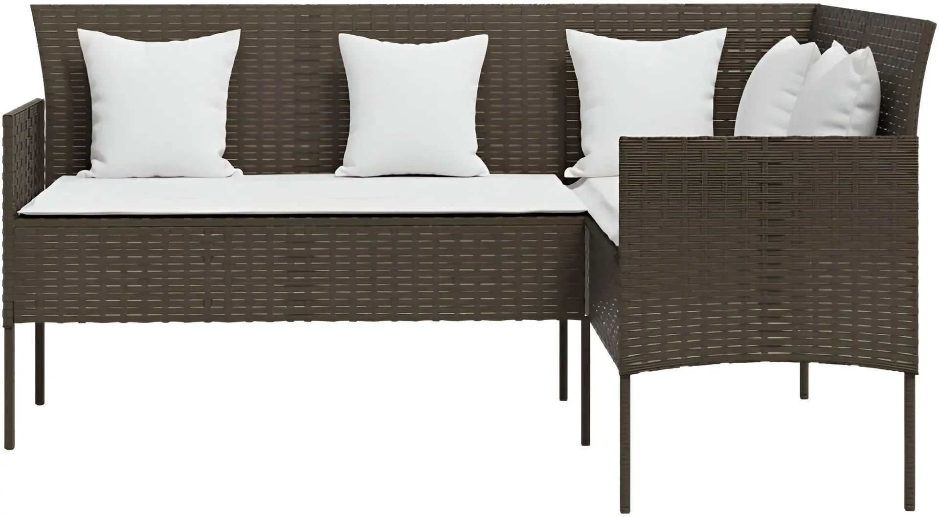 Диван VidaXL 318583 (Brown/White) - 3