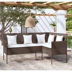 Диван VidaXL 318583 (Brown/White)