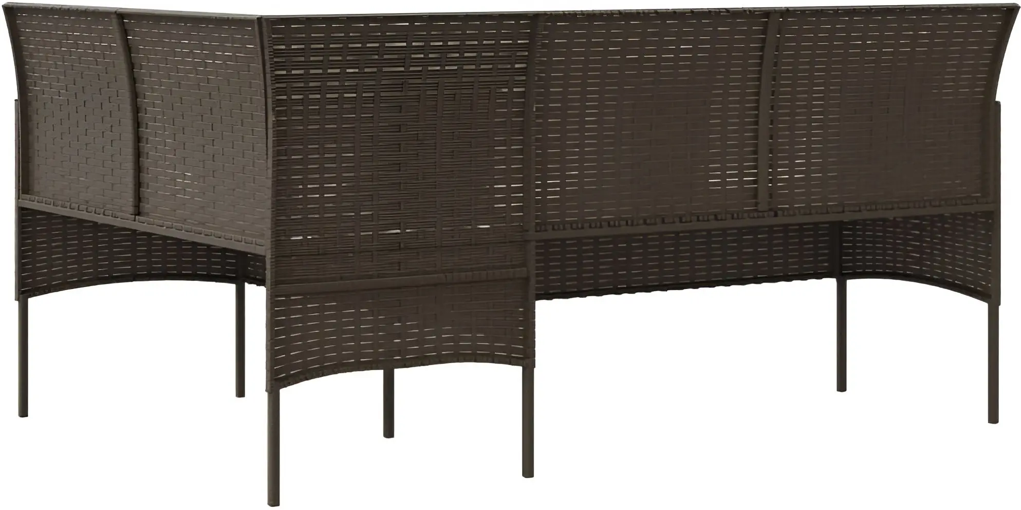 Диван VidaXL 318583 (Brown/White) - 5