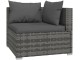 Canapea modulară de gradina VidaXL 3101429 (Gray)