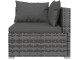 Canapea modulară de gradina VidaXL 3101429 (Gray)