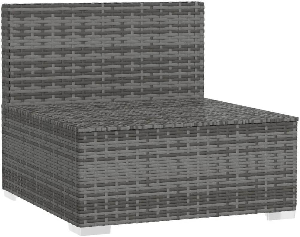 Canapea modulară de gradina VidaXL 317517 (Gray)