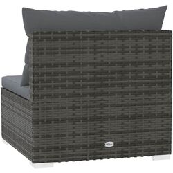 Canapea modulară de gradina VidaXL 317517 (Gray) Thumb