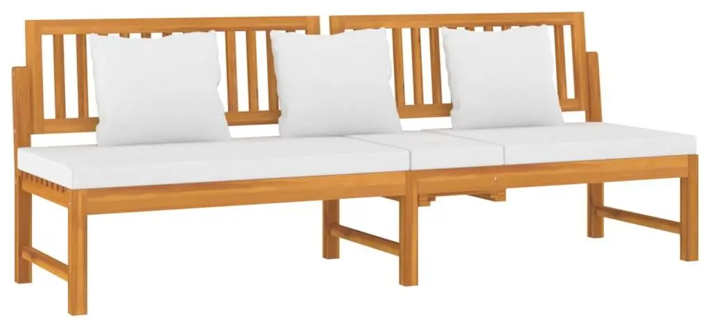 Canapea de gradina VidaXL 312144 (Natural/Cream)